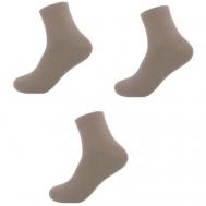 Женские носки  средние, махровые, утепленные, размер 23, желтый NAITIS