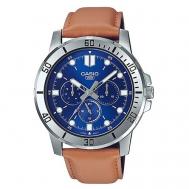 Наручные часы  Collection MTP-VD300L-2E, серебряный, синий Casio