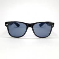 Солнцезащитные очки , клабмастеры, черный marinx