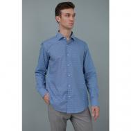 Рубашка , размер 45 176-182, синий Dave Raball