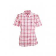 Рубашка  , размер 44, белый, розовый Schoffel