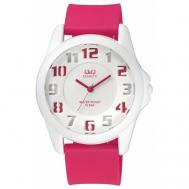 Наручные часы Q&Q VR42 J006, розовый, серебряный Q&amp;Q