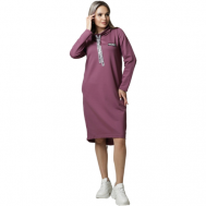 Платье , размер 58, фиолетовый Elena Tex