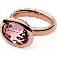Кольцо , размер 16.5, розовый Qudo