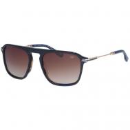 Солнцезащитные очки , квадратные, с защитой от УФ, градиентные, коричневый New Balance
