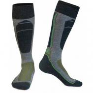 Носки , размер 45-46, зеленый, черный INVI