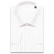 Рубашка , размер (50)L, белый Alessandro Milano