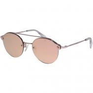 Солнцезащитные очки , оправа: металл, зеркальные, для женщин, коричневый Tous