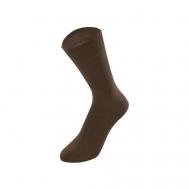 Мужские носки , 2 пары, классические, размер 41-44, коричневый CARRIER plus