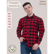 Рубашка , размер XL\52, красный Palmary Leading