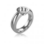 Кольцо , нержавеющая сталь, размер 18.5, белый Breil Milano