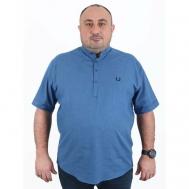 Рубашка , размер 4XL(64), синий CASTELLI
