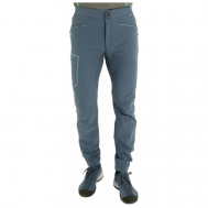 брюки , карманы, регулировка объема талии, размер S, синий TERNUA
