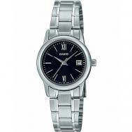 Наручные часы  Collection LTP-V002D-1B3, серебряный, черный Casio