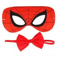 Набор карнавальный маска и бабочка, Человек-паук MikiMarket
