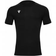 Футбольная футболка , размер XXL, черный MACRON