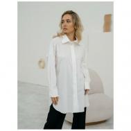 Блуза  , размер S (42-44), белый Модный дом Виктории Тишиной