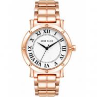 Наручные часы  Наручные часы  4012WTRG, розовый, белый Anne Klein