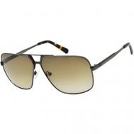 Солнцезащитные очки , авиаторы, оправа: металл, градиентные, с защитой от УФ, для мужчин, серый Guess