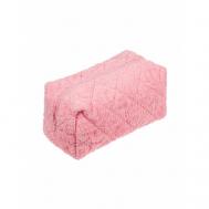 Косметичка  на молнии, 12х14х14 см, розовый HARMONY