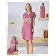 Сорочка , размер 48, фиолетовый Sevim