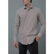 Рубашка , размер 39 176-182, коричневый Dave Raball