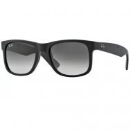 Солнцезащитные очки , квадратные, оправа: пластик, с защитой от УФ, градиентные, для мужчин, черный Luxottica