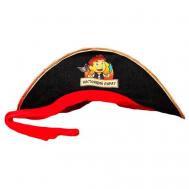 Шляпа пиратская  "Настоящий пират", детская, размер 52-54 Страна Карнавалия