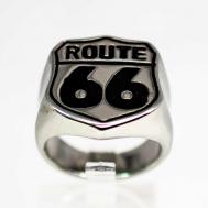 Кольцо Route 66, размер 23, серебряный Zloster