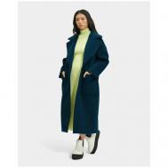 Пальто  , демисезон/зима, оверсайз, размер 50/XL, синий UGG