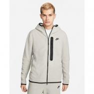 Куртка , карманы, несъемный капюшон, размер M, серый Nike