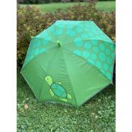 Зонт-трость зеленый Нет бренда