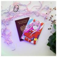 Обложка для паспорта  17714, розовый Аниме магазин AniManiA