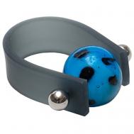 Кольцо , муранское стекло, размер 18, синий Divetro
