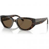 Солнцезащитные очки  eyewear, бабочка, оправа: пластик, с защитой от УФ, для женщин, коричневый Vogue