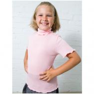 Джемпер , короткий рукав, размер 128-134, розовый РиД - Родители и Дети
