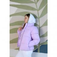 Куртка , размер 48, фиолетовый Tiya Moda