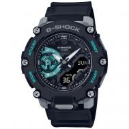 Наручные часы  G-Shock, черный, голубой Casio