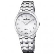 Наручные часы  Elegance C4700/1, серебряный, белый Candino