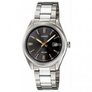 Наручные часы  Collection Women LTP-1302D-1A2, серебряный, черный Casio