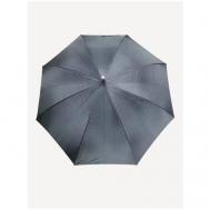 Зонт-трость , полуавтомат, купол 120 см., 8 спиц, черный Eleganzza