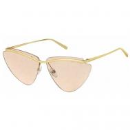 Солнцезащитные очки , невидимка, оправа: металл, для женщин, золотой Marc Jacobs