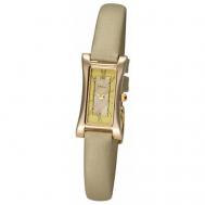 Наручные часы  женские, кварцевые, корпус золото, 585 пробажелтый Platinor