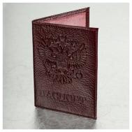 Обложка для паспорта , бордовый Brauberg
