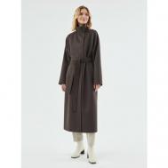 Пальто  , размер 46, коричневый Pompa