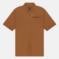 Рубашка , размер L, коричневый BRONZE56K