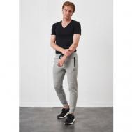 брюки для фитнеса , карманы, размер 50/176-184, серый Relax Mode