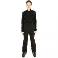 Горнолыжные брюки , подкладка, карманы, мембрана, утепленные, водонепроницаемые, размер 50, черный Stayer