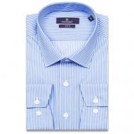 Рубашка , размер (48)M, голубой Poggino