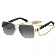 Солнцезащитные очки , квадратные, оправа: металл, для женщин, золотой Marc Jacobs